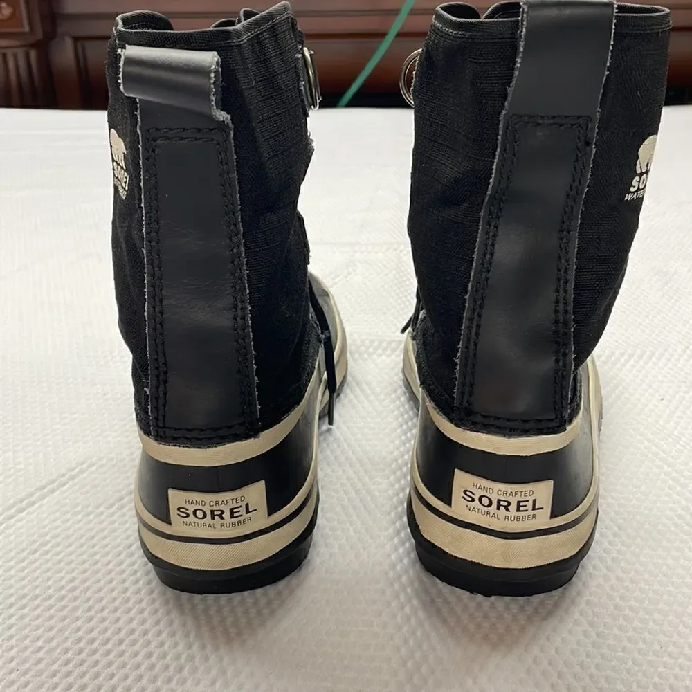 Sorel Waterproof Pel Faux Fur Weather Boots Size 5.5